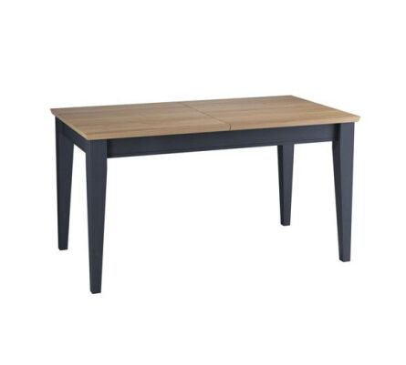 Стол обеденный Форест Графит со вставкой